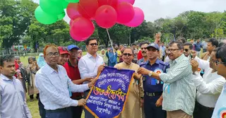 ঠাকুরগাঁওয়ে প্রাথমিক বিদ্যালয় গোল্ডকাপ ফুটবল টুর্নামেন্ট শুরু